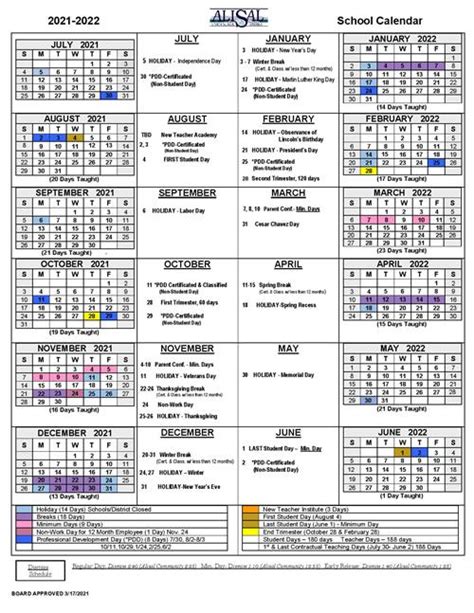 rowland heights school district calendar